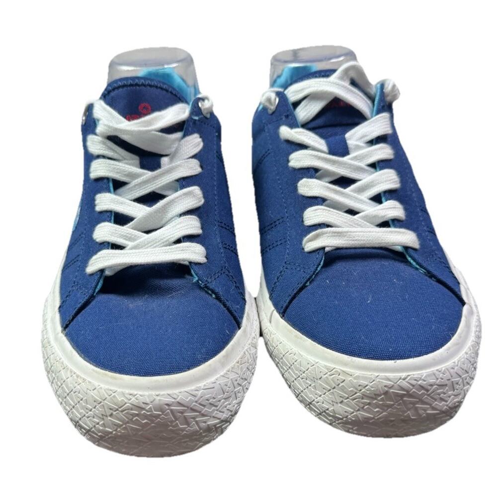 Airwalk MA Warning-J  Sz 7 EUR 39 Tie Sneaker Skater Shoes Men's Navy grunge y2k - Picture 2 of 8